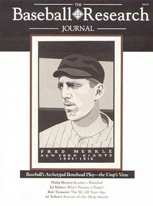Seller image for Baseball Research Journal 22/1993 for sale by GreatBookPrices