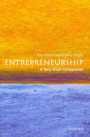 Seller image for Entrepreneurship : A Very Short Introduction for sale by GreatBookPrices