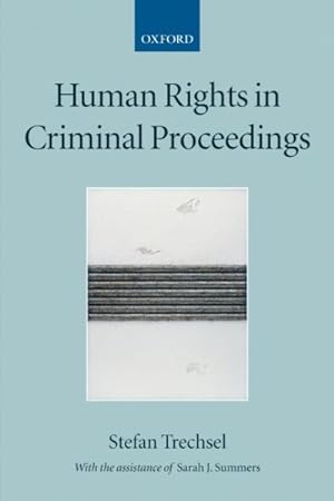 Seller image for Human Rights in Criminal Proceedings for sale by GreatBookPrices