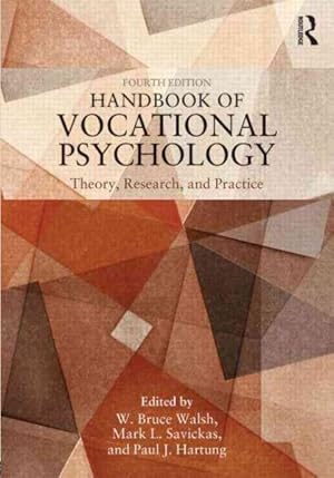 Imagen del vendedor de Handbook of Vocational Psychology : Theory, Research, and Practice a la venta por GreatBookPrices