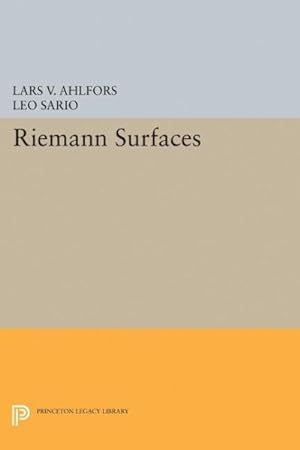 Immagine del venditore per Riemann Surfaces venduto da GreatBookPrices