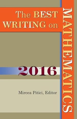 Image du vendeur pour Best Writing on Mathematics 2016 mis en vente par GreatBookPrices