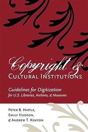 Imagen del vendedor de COPYRIGHT & CULTURAL INSTITUTI a la venta por GreatBookPrices