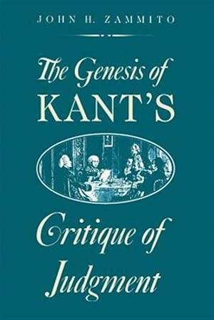 Imagen del vendedor de Genesis of Kant's Critique of Judgment a la venta por GreatBookPrices