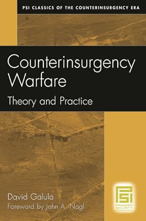 Imagen del vendedor de Counterinsurgency Warfare : Theory and Practice. a la venta por GreatBookPrices