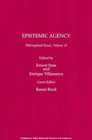 Seller image for Epistemic Agency for sale by GreatBookPrices