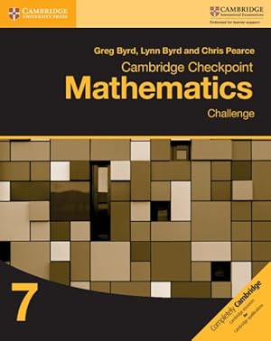 Image du vendeur pour Cambridge Checkpoint Mathematics Challenge, Level 7 mis en vente par GreatBookPrices