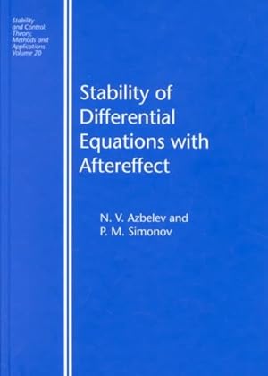 Seller image for Stability of Differential Equations With Aftereffect for sale by GreatBookPrices