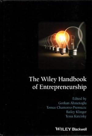 Imagen del vendedor de Wiley Handbook of Entrepreneurship a la venta por GreatBookPrices