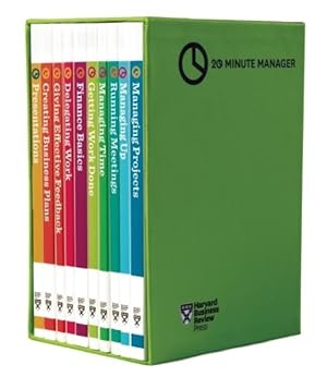 Image du vendeur pour Harvard Business Review's 20-Minute Manager : Managing Projects \ Managing Up \ Running Meetings \ Managing Time \ Getting Work Done \ Finance Basics \ Delegating Work \ Giving Effective Feedback \ Creating Business Plans \ Presentations mis en vente par GreatBookPrices