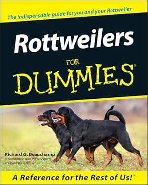 Imagen del vendedor de Rottweilers for Dummies a la venta por GreatBookPrices