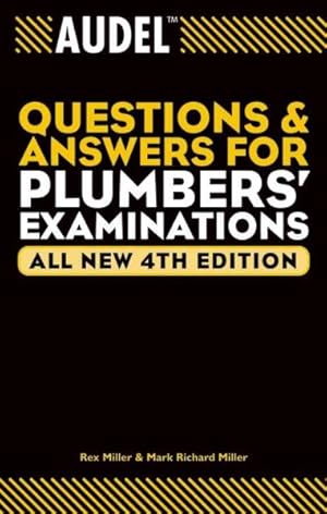 Seller image for Audel Questions and Answers for Plumbers' Examinations for sale by GreatBookPrices