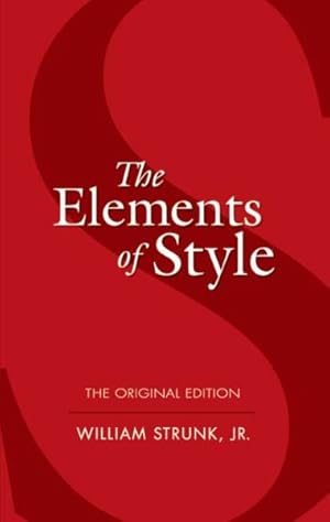Immagine del venditore per Elements of Style venduto da GreatBookPrices