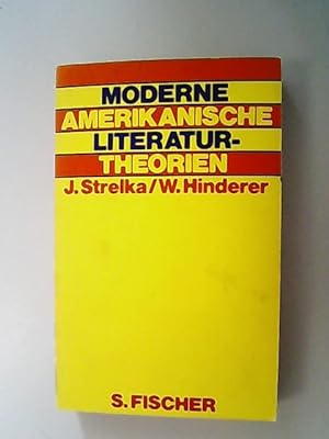 Seller image for Moderne amerikanische Literaturtheorien. for sale by Antiquariat Bookfarm