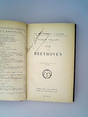 Image du vendeur pour Vie de Beethoven. Vie des hommes illustres. mis en vente par Antiquariat Bookfarm