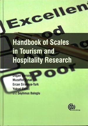 Seller image for Handbook of Scales in Tourism and Hospitality Research for sale by GreatBookPrices