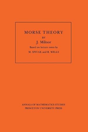 Immagine del venditore per Morse Theory venduto da GreatBookPrices