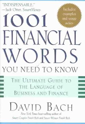 Seller image for 1001 Financial Words You Need to Know for sale by GreatBookPrices