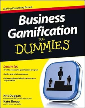 Imagen del vendedor de Business Gamification for Dummies a la venta por GreatBookPrices