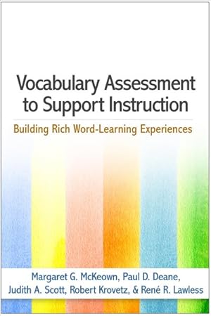 Imagen del vendedor de Vocabulary Assessment to Support Instruction : Building Rich Word-Learning Experiences a la venta por GreatBookPrices