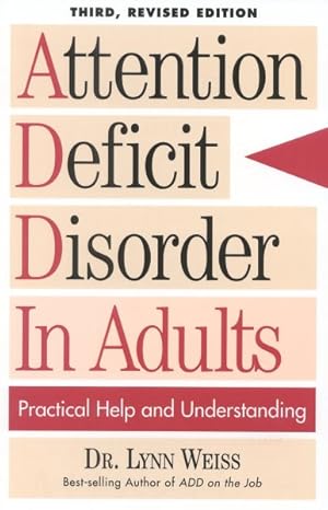 Imagen del vendedor de Attention Deficit Disorder in Adults a la venta por GreatBookPrices