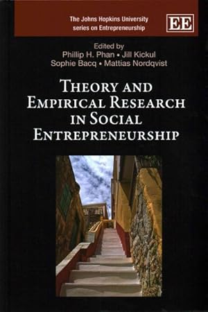 Seller image for Theory and Empirical Research in Social Entrepreneurship for sale by GreatBookPrices