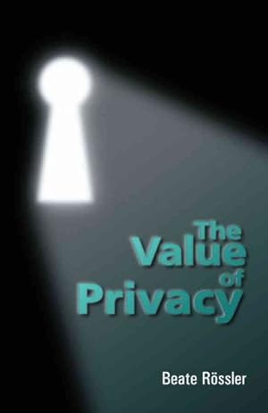 Seller image for Value Of Privacy for sale by GreatBookPrices