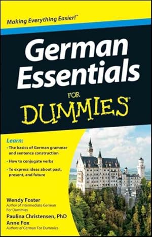 Imagen del vendedor de German Essentials for Dummies a la venta por GreatBookPrices