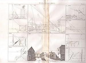 Principes de perspective linéaire appliqués d'une manière méthodique et progressive au tracé des ...