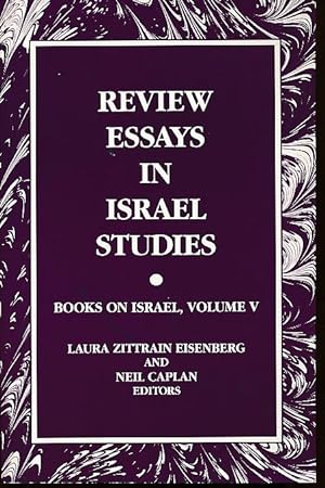 Bild des Verkufers fr Review essays in Israel studies. Books on Israel 5. zum Verkauf von Fundus-Online GbR Borkert Schwarz Zerfa