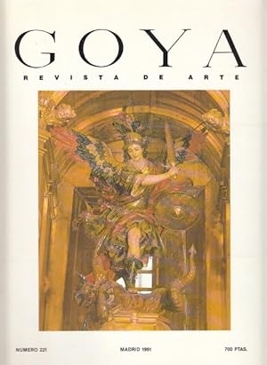 Imagen del vendedor de GOYA. REVISTA DE ARTE N221 a la venta por Librera Vobiscum