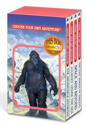 Imagen del vendedor de Choose Your Own Adventure Set 1 : The Abominable Snowman / Journey Under the Sea / Space and Beyond / The Lost Jewels of Nabooti a la venta por GreatBookPrices