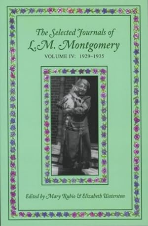 Imagen del vendedor de Selected Journals of L.m. Montgomery : 1929-1935 a la venta por GreatBookPrices