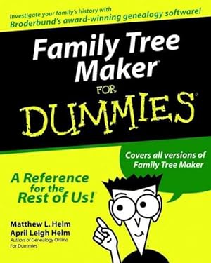 Imagen del vendedor de Family Tree Maker for Dummies a la venta por GreatBookPrices