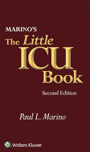 Image du vendeur pour Marino's The Little ICU Book mis en vente par GreatBookPrices