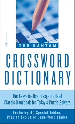Image du vendeur pour Bantam Crossword Dictionary mis en vente par GreatBookPrices