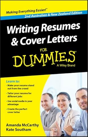 Imagen del vendedor de Writing Resumes & Cover Letters for Dummies : Australian & New Zealand Edition a la venta por GreatBookPrices