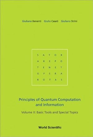 Image du vendeur pour Principles of Quantum Computation and Information : Basic Tools and Special Topics mis en vente par GreatBookPrices