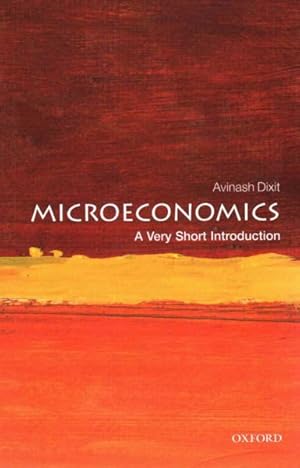 Imagen del vendedor de Microeconomics : A Very Short Introduction a la venta por GreatBookPrices