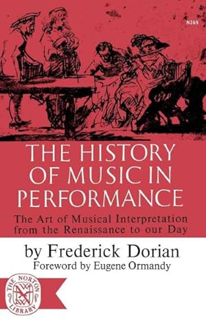 Seller image for History of Music in Performance for sale by GreatBookPrices