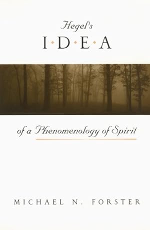 Image du vendeur pour Hegel's Idea of a Phenomenology of Spirit mis en vente par GreatBookPrices