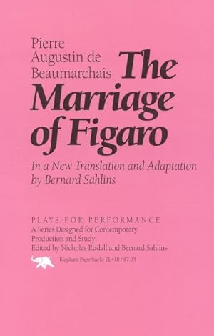Bild des Verkufers fr Marriage of Figaro : In a New Translation and Adaptation zum Verkauf von GreatBookPrices