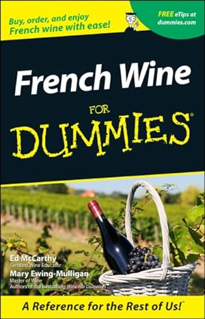 Imagen del vendedor de French Wines for Dummies a la venta por GreatBookPrices