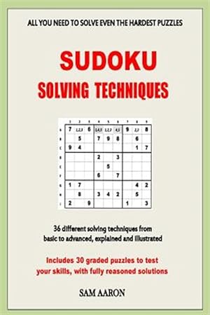 Seller image for Sudoku Solving Techniques for sale by GreatBookPrices