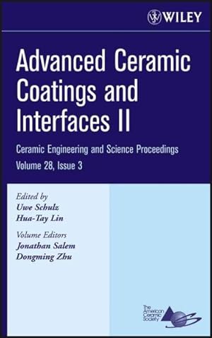 Image du vendeur pour Advanced Ceramic Coatings and Interfaces II mis en vente par GreatBookPrices