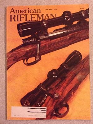 Seller image for American Rifleman Magazine, January 1978, Volume 126, Number 1 for sale by Book Nook