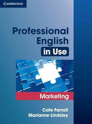 Bild des Verkufers fr Professional English in Use : Marketing zum Verkauf von GreatBookPrices