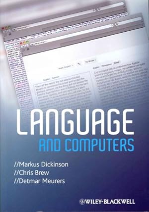 Imagen del vendedor de Language and Computers a la venta por GreatBookPrices