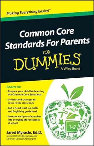 Imagen del vendedor de Common Core Standards for Parents for Dummies a la venta por GreatBookPrices
