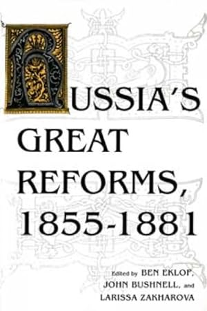 Image du vendeur pour Russia's Great Reforms, 1855-1881 mis en vente par GreatBookPrices